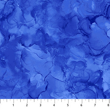Mirage Lapis Cotton 43"/44" Fabric Per Yard