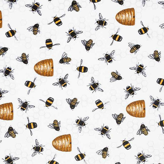 Digital Cuddle Golden Bee'S Knees 58" - 60" Fabric per yard