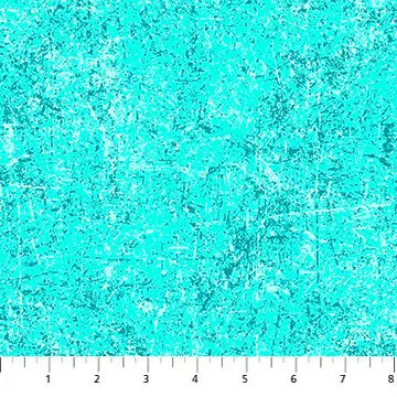 Blue Seafoam Glisten 43"/44" Cotton Fabric Per Yard