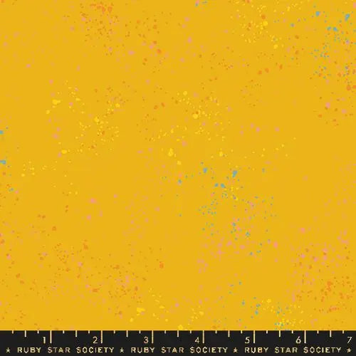 Gold Speckled Goldenrod 43"/44" Fabric Per Yard