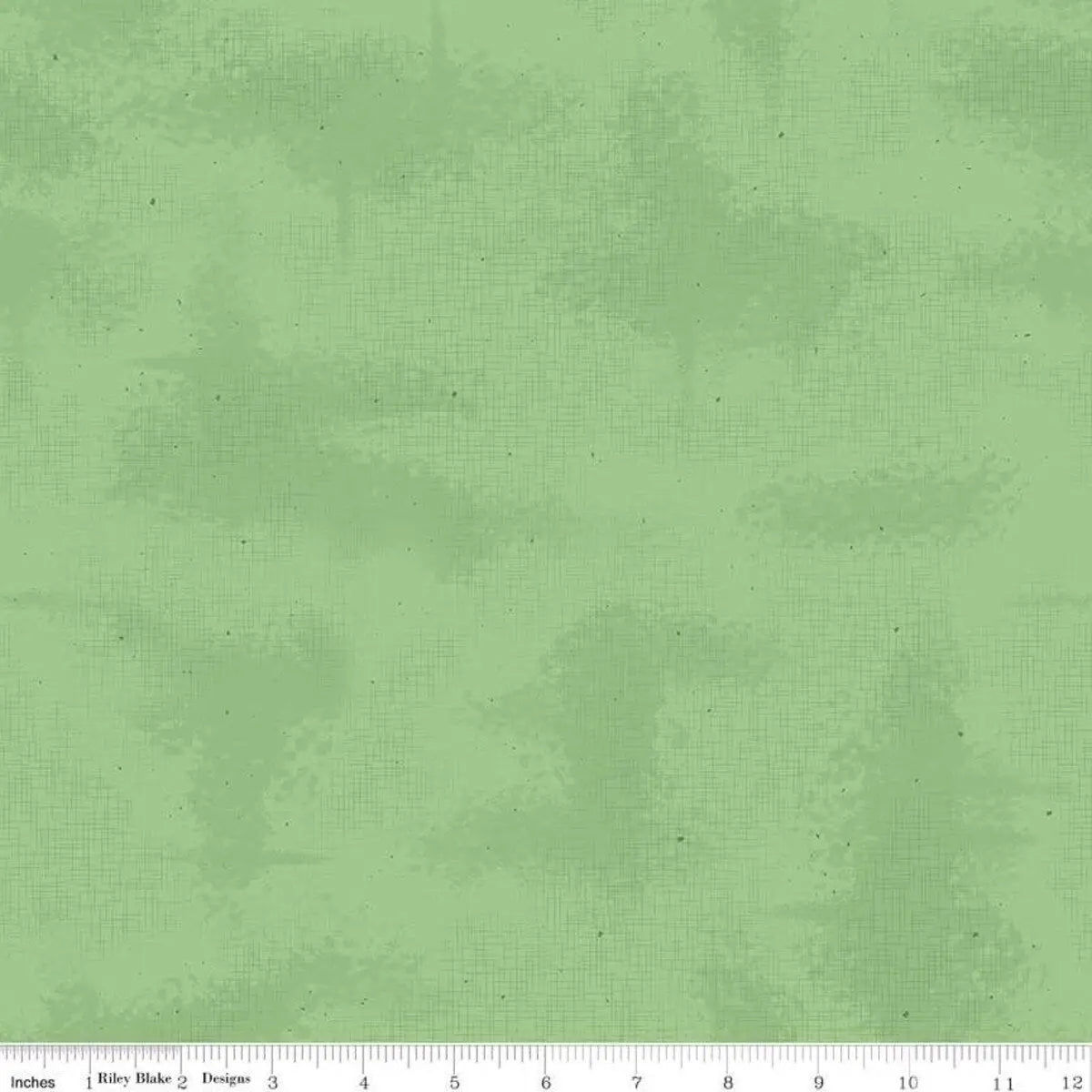 Green Shabby Cotton 43"/44" Fabric Per Yard