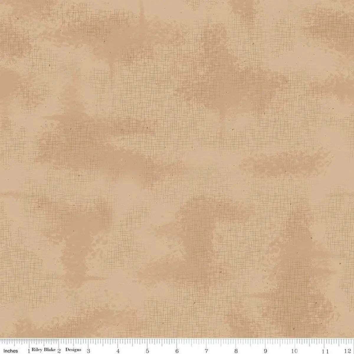 Brown Shabby Allspice Cotton 43"/44" Fabric Per Yard
