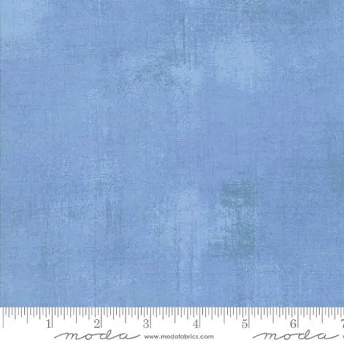 Blue Grunge Basics Powder Blue 44"/45" Fabric Per Yard
