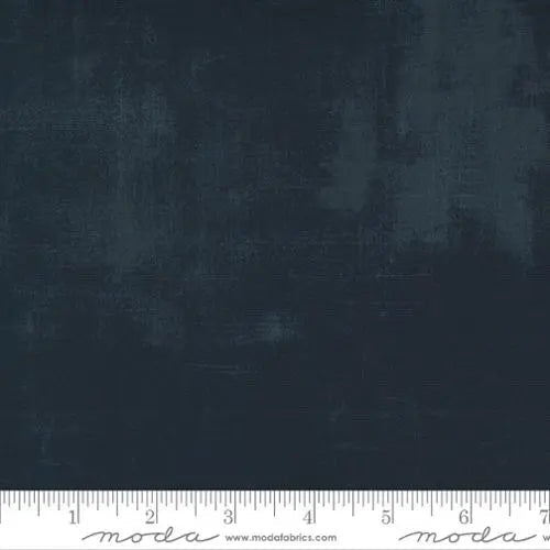 Black Grunge Basics Dull Black 44"/45" Fabric Per Yard