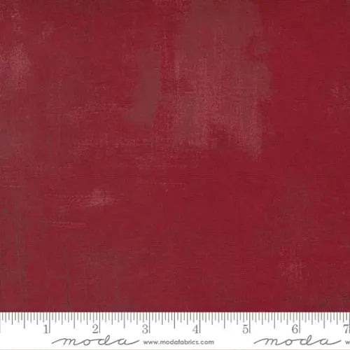 Red Grunge Basics Candy Cane 44"/45" Fabric Per Yard