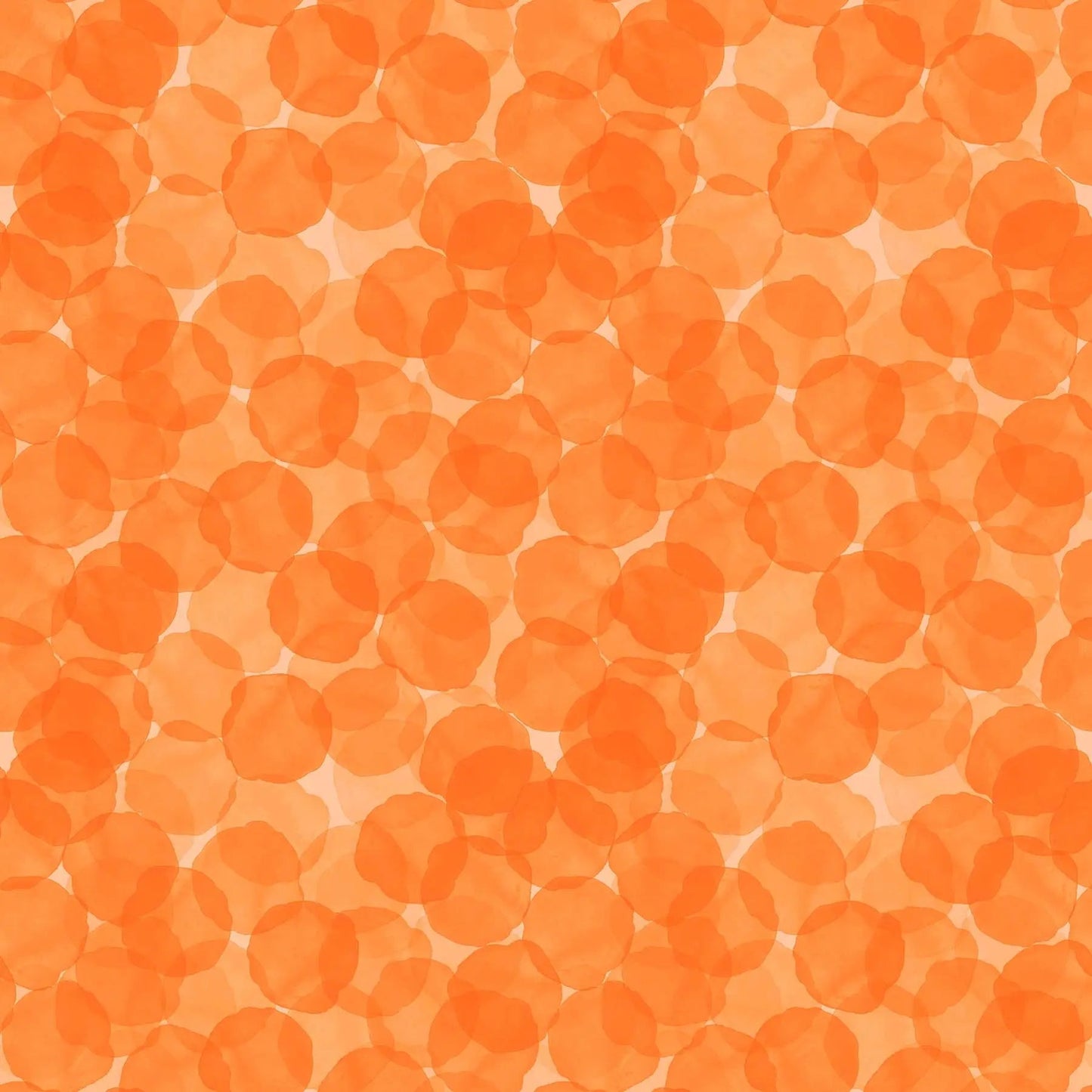 Orangeade Juicy Tonal Trio Cotton 44"/45" Fabric Per Yard