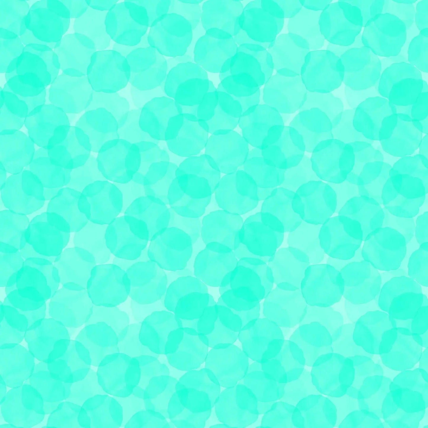 Blue Sea Spray Juicy Tonal Trio Cotton 44"/45" Fabric Per Yard