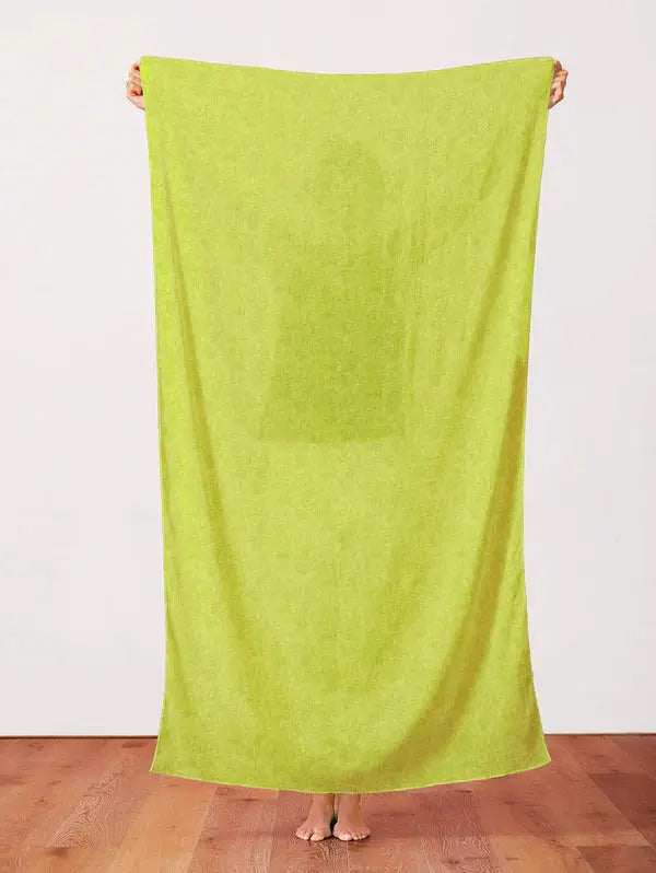 Green Texture Frolicking Fields Cotton 44"/45" Fabric Per Yard