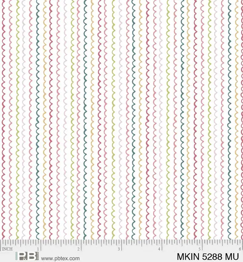 White Mystical Kingdom 44"/45" Fabric Per Yard