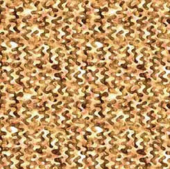 Cream Flamenco Zig Zag 44"/45" Fabric Per Yard