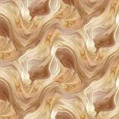 Brown Surge Lava 44"/45" Fabric Per Yard