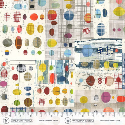 Peek-A-Coo Plaid Multi Cotton 43/44 Fabric Per Yard