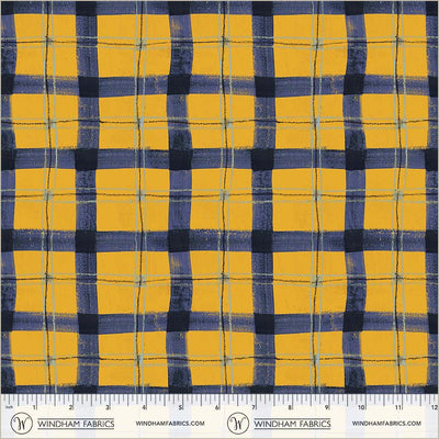 Proper Plaid Summertime Cotton 43/44 Fabric Per Yard