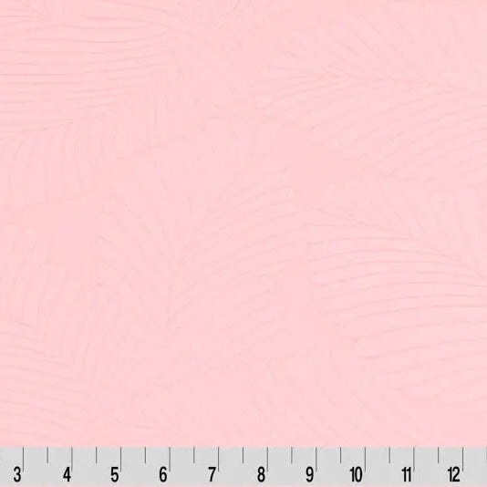 Baby Pink Cuddle 3 Extra Wide Tropic Burnout Fabric per yard