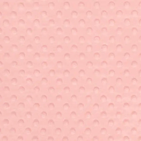 Baby Pink Cuddle Dimple Fabric - ( 1/2 Yard Pack )