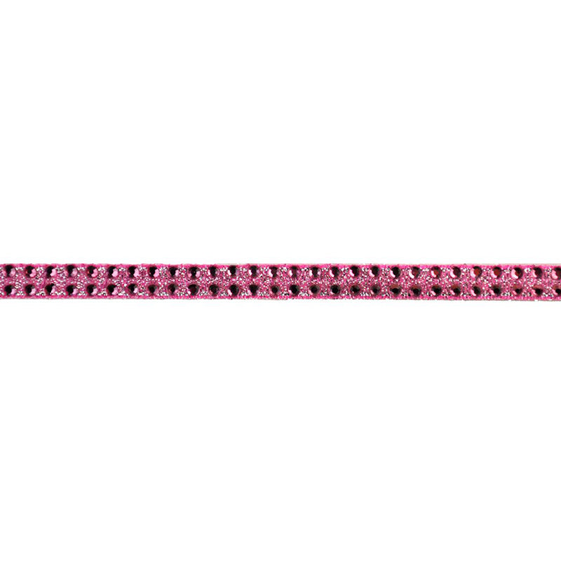 Belagio Enterprises - 1/4" Width Iron on Rhinestone Trim (10 Yard Roll) - BR-424-42 Fuchsia