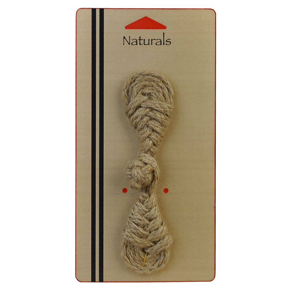 Belagio Enterprises - 5" x 1" Naturals Jute Frog (6pcs per Order) - B-824