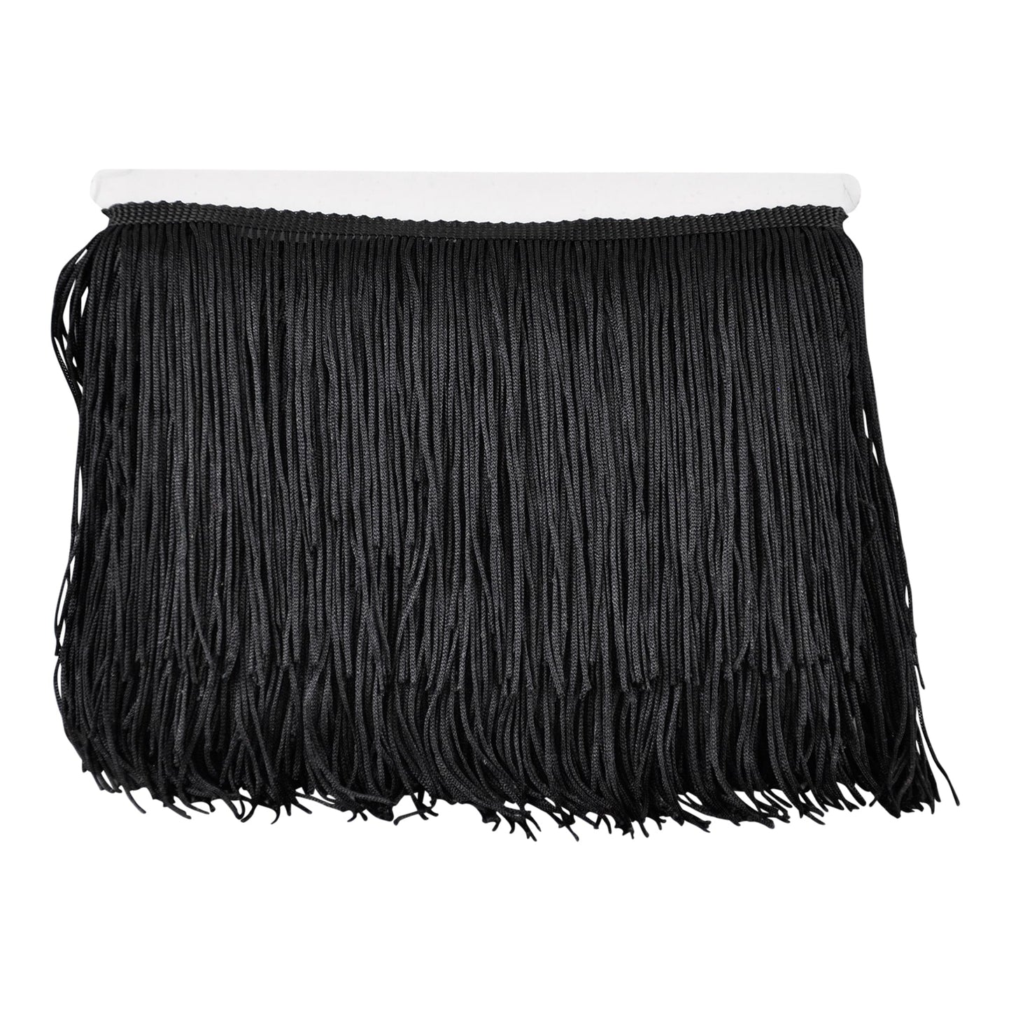 Belagio Enterprises - 6-inch Chainette Fringe (10 Yard Roll) - P-7045-02 Black