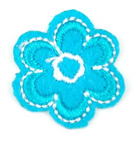 Belagio Enterprises - Assorted Appliqu?©s Blue Flower (12pcs per Pack) - BM-5514