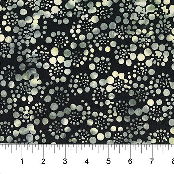Black Bubble Cluster Bubble Pop 83705-99 Cotton 44/45 Fabric Per Yard