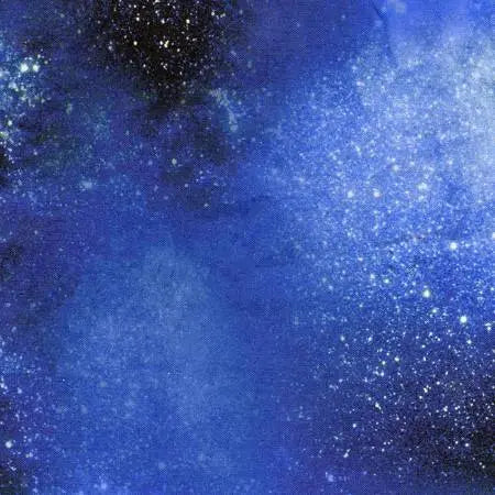 Blue Galaxy Cotton Wideback Fabric Per Yard