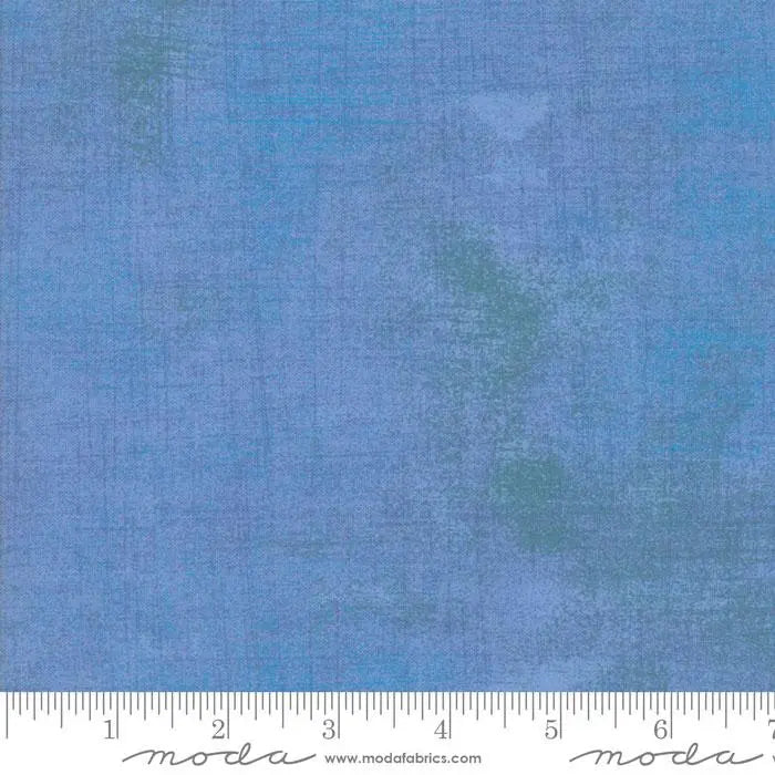 Blue Grunge Basics Heritage Blue 44"/45" Per Yard