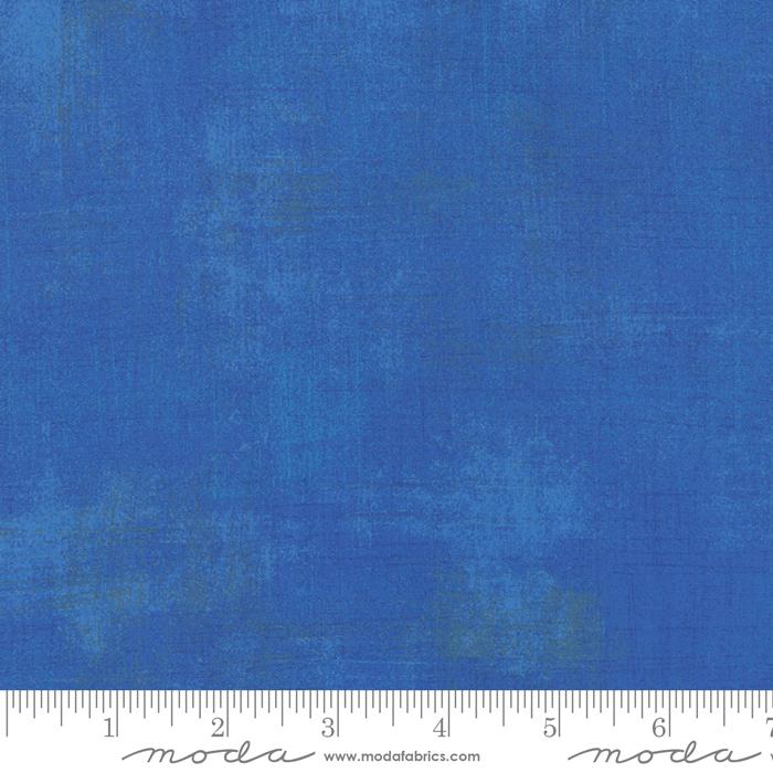 Blue Grunge Basics Royal 44"/45" Per Yard