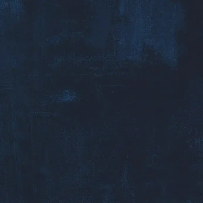 Blue Grunge Cotton Wideback Fabric per Yard