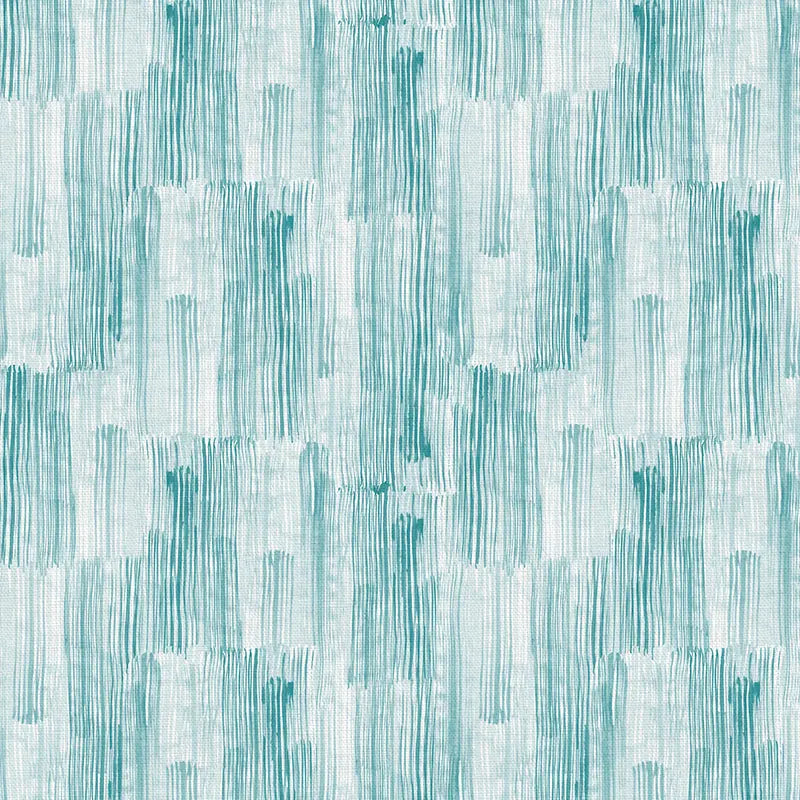 Blue Stroke of Genius Cyan Cotton Wideback Fabric per yard