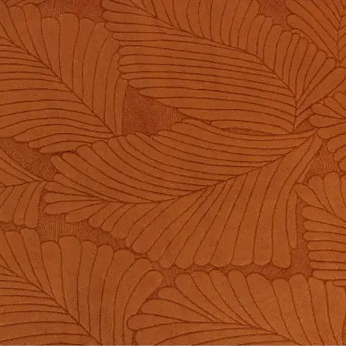 Brown Ginger Cuddle 3 Extra Wide Tropic Burnout Fabric per yard