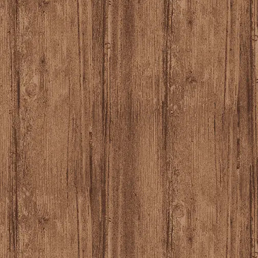 Brown Nutmeg Washed Wood Flannel Wideback Fabric 1 Yard Pack