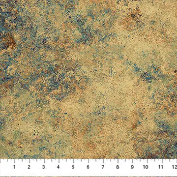 Brown Oxidized Earth Stonehenge Multi Mixers Wideback Fabric Per Yard