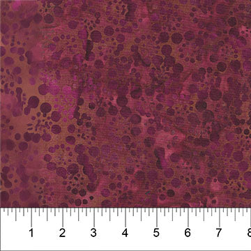 Burgundy Bubble Cluster Bubble Pop 83705-26 Cotton 44/45 Fabric Per Yard