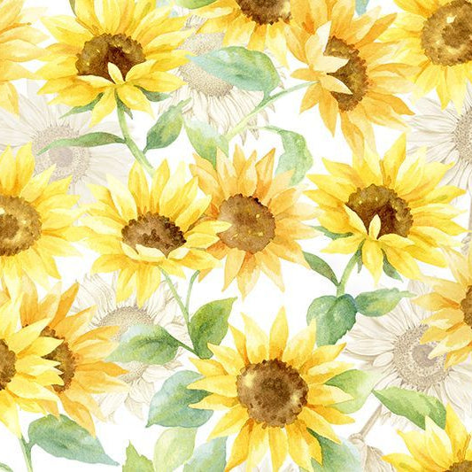 Cloud Cuddle Sunshine Sunflower 58"/60" Fabric per yard