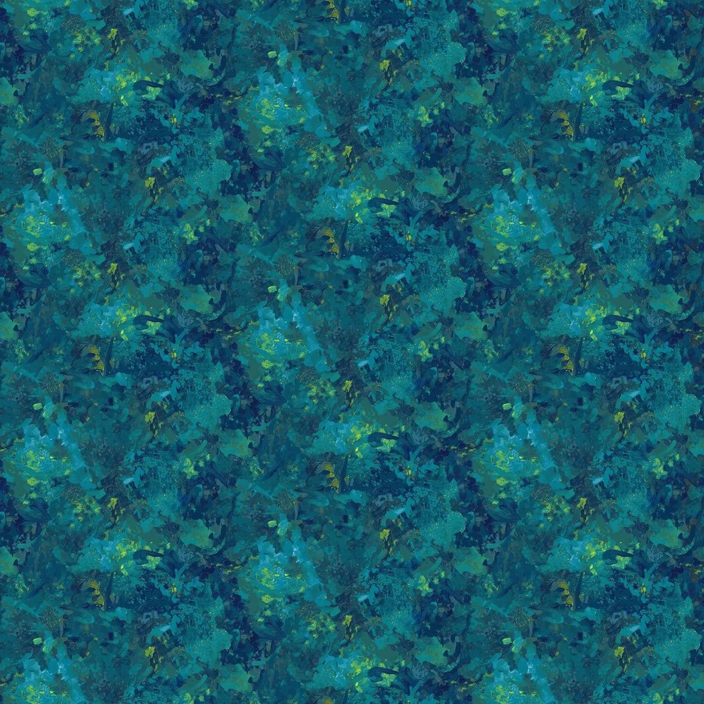 Chroma Peacock Blue 9060-66 Cotton 44"/45" Fabric Per Yard