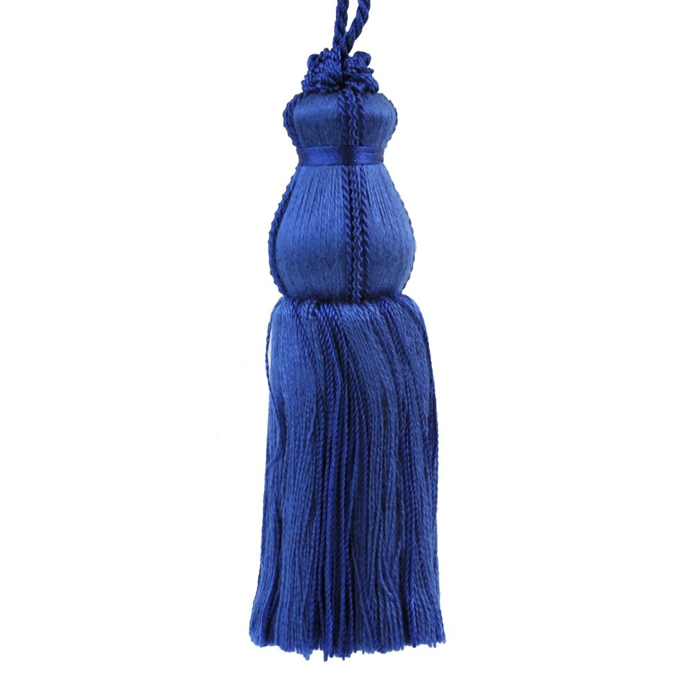 Colors Collection - 4 3/4" Length KEY TASSEL - BT-5003-04 Royal Blue