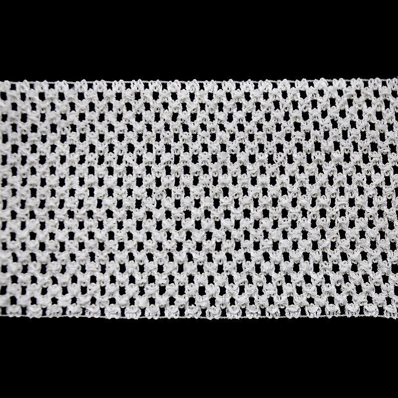 Crochet Stretch Trim - 6" Width (10 Yard Roll) - BF-1902-28 Beige