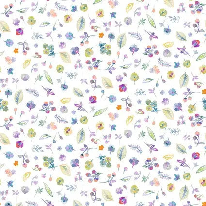 Daydreams Petite Flowers 44"/45" Fabric Per Yard