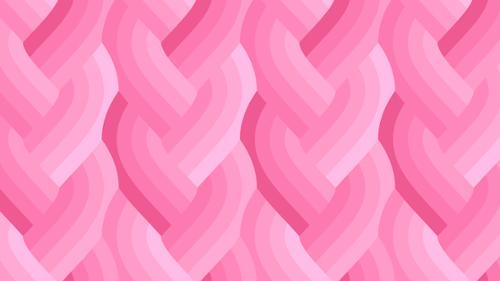 Echo Braid Pink Cotton 44" / 45" Fabric per yard
