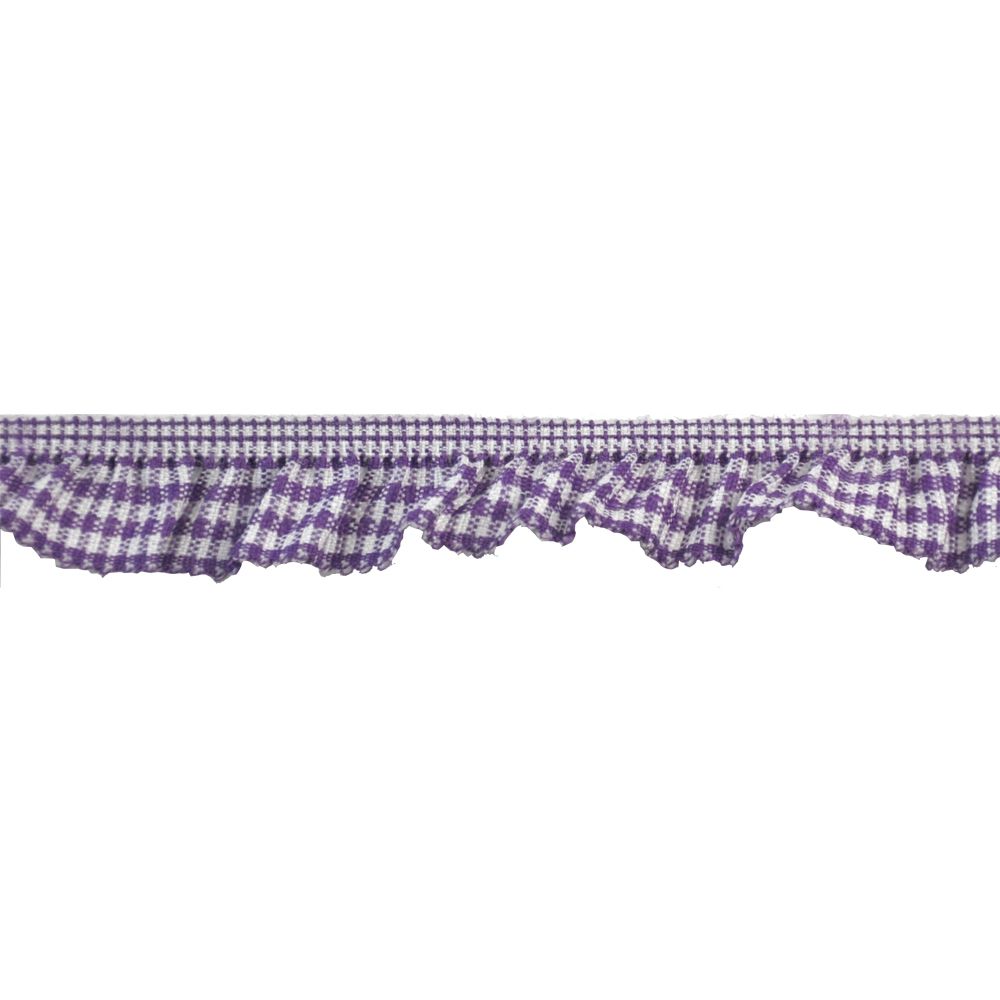 Elastic Banding-3/4" wide-Stretch Gathered Gingham --BF-1700-26