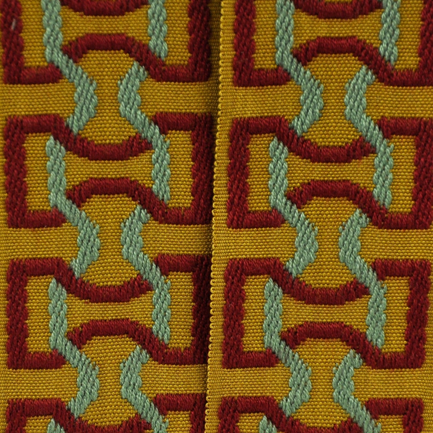 Elegance Collection - 2" width Braid (25 Yard Roll) - BR-7090-17/14 Wine and Gold