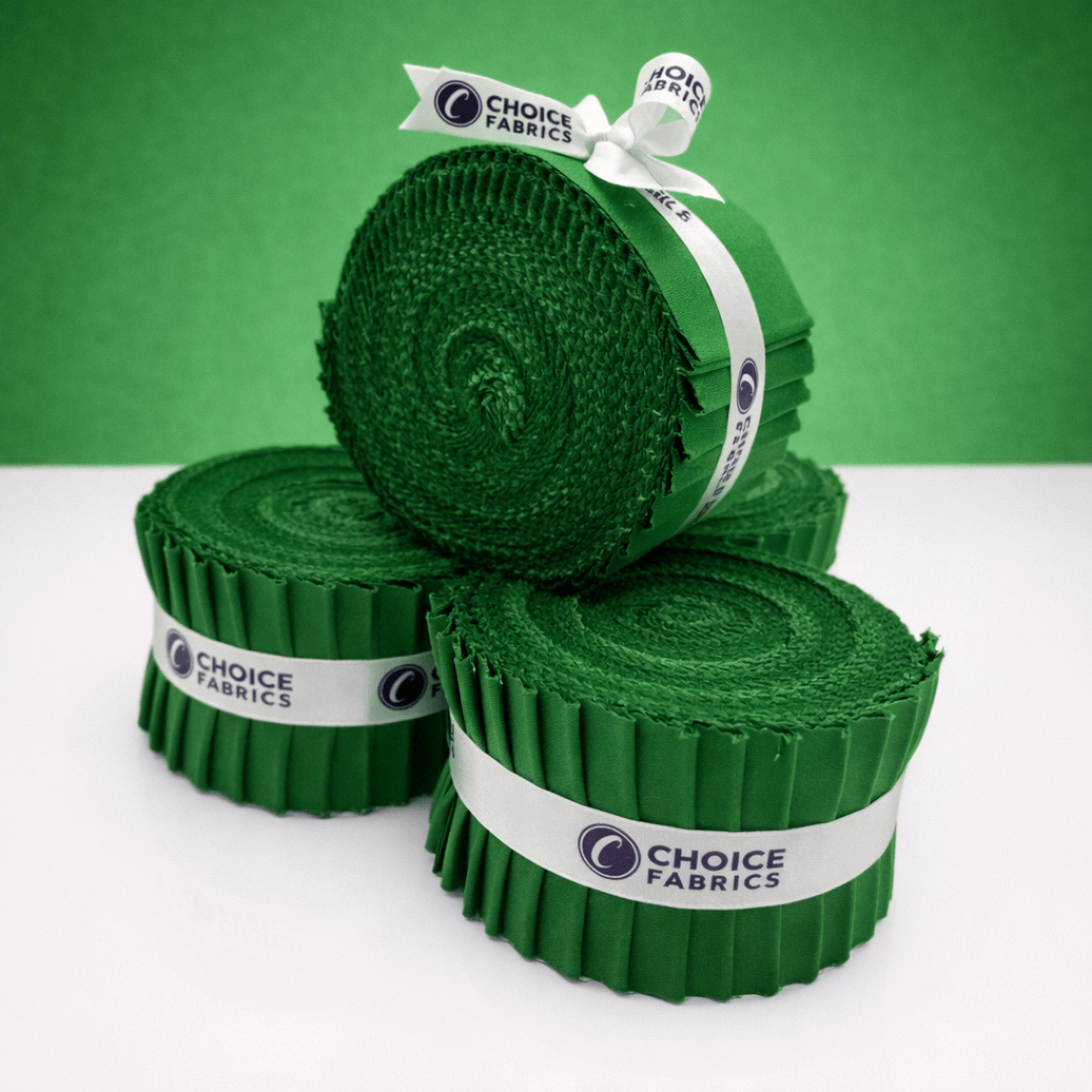 Supreme Solids - 2.5" Roll - Pine Green (20 cuts)