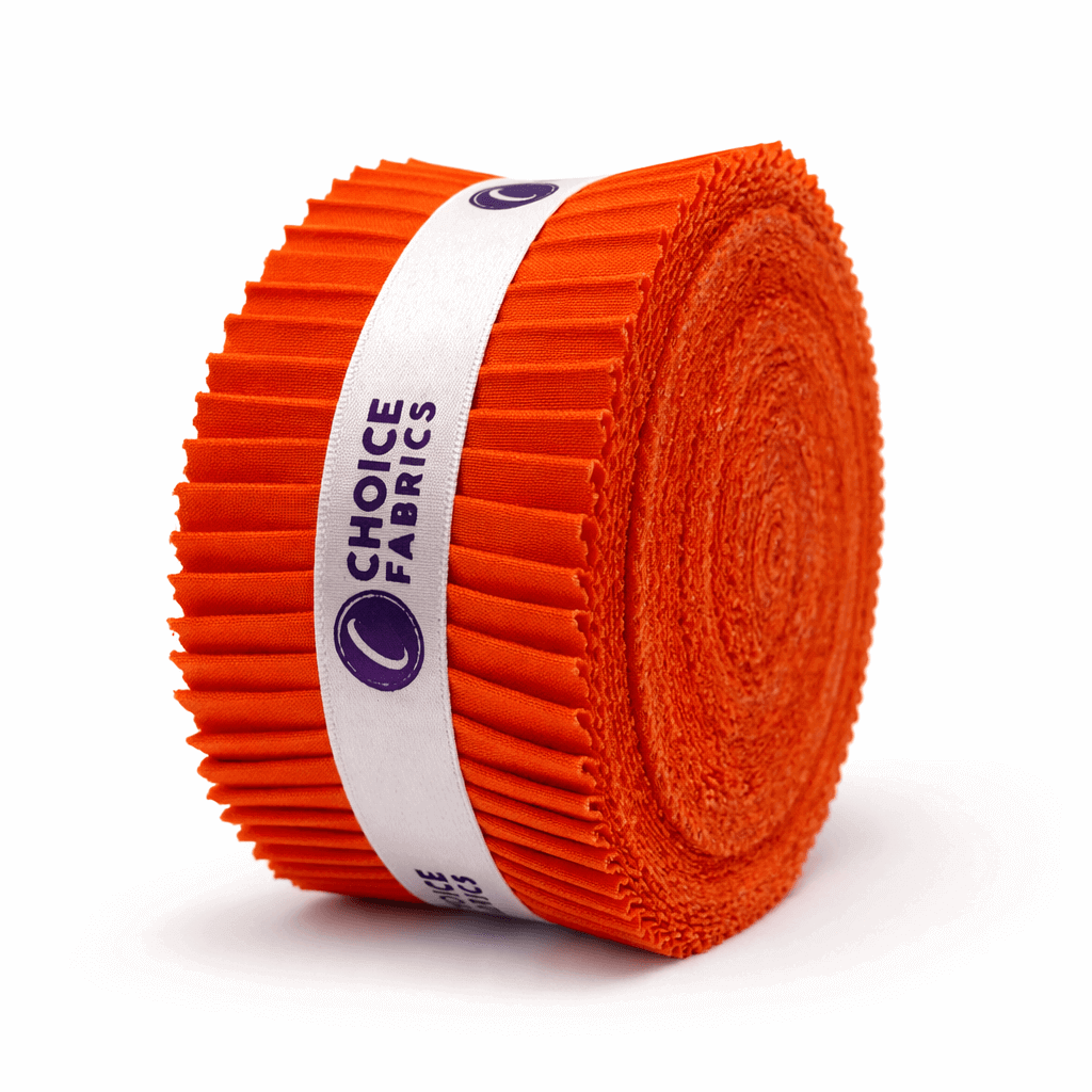 Supreme Solids - 2.5" Roll - Burnt Orange (40 Strips)