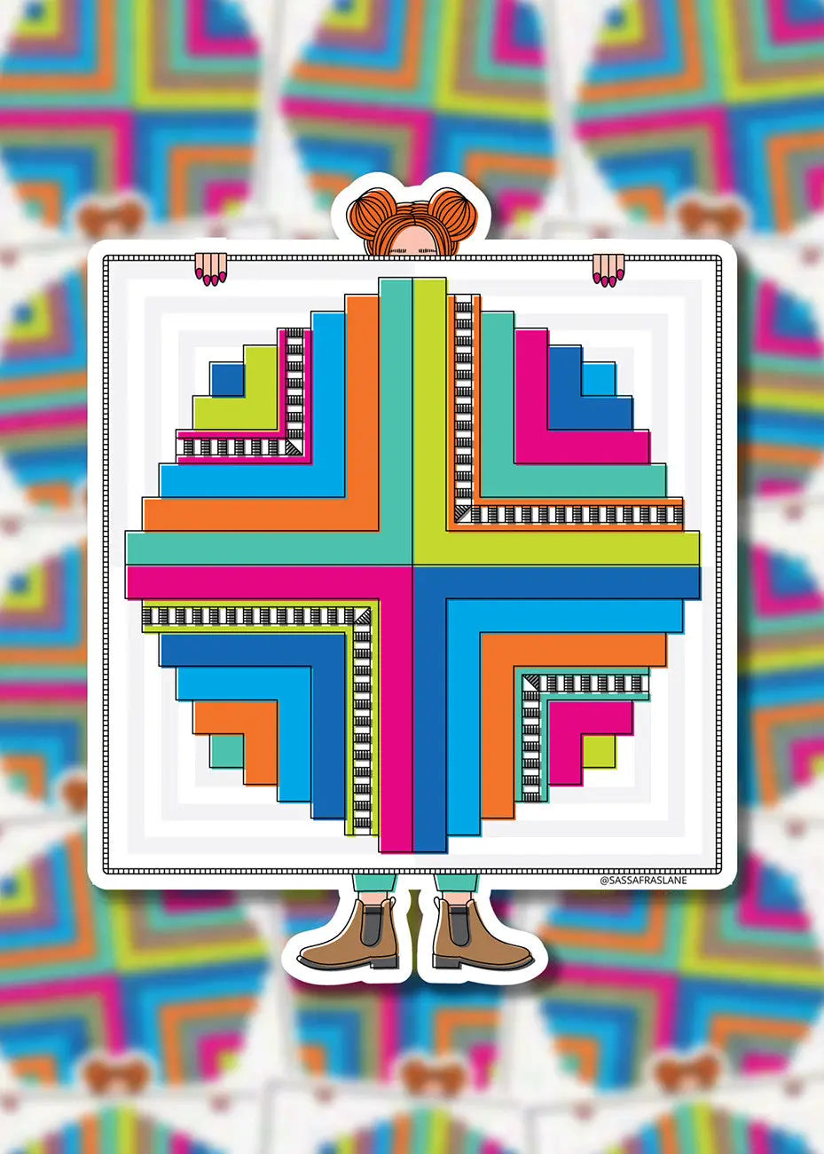 Fremont Circle Quilt Stickers
