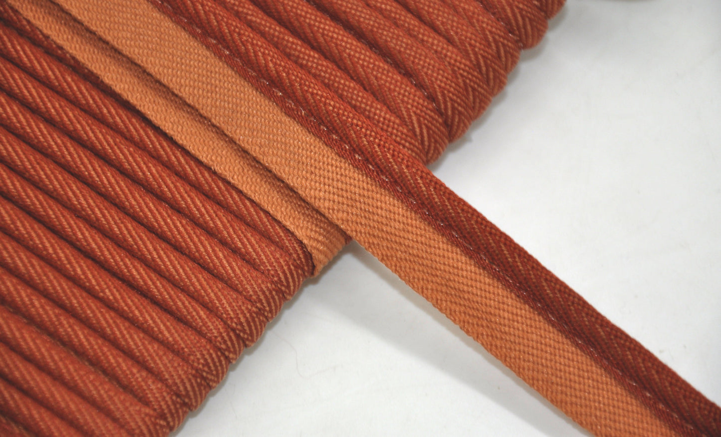 Godiva Collection - 1/4" Width PIPING CORD with LIP (50 Yard Roll) - BC-10098-18/16 Sable and Rust