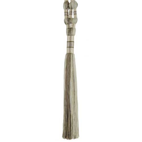 Godiva Collection - 12" length SINGLE TIEBACK - BT-6099-82/28 Taupe and Beige