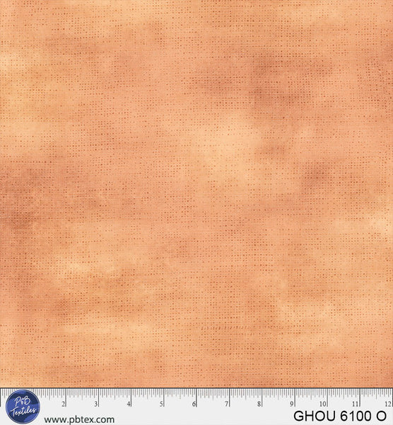Golden Hour Orange Canvas Blender Cotton 44/45" Fabric Per Yard