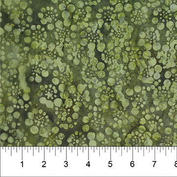 Green Bubble Cluster Bubble Pop 83705-77 Cotton 44/45 Fabric Per Yard