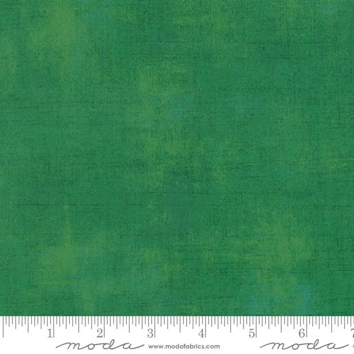 Green Grunge Basics Kelly Green 44"/45" Per Yard