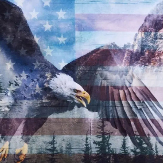 Hoffman USA Wild Digital Cuddle Americana - Panel